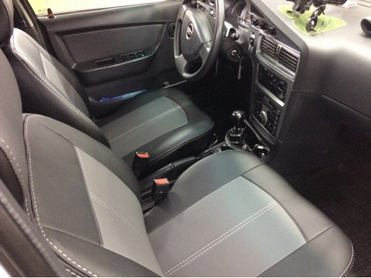 Авточехлы на Daewoo Nexia 2