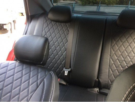 Авточехлы на Hyundai Solaris 2