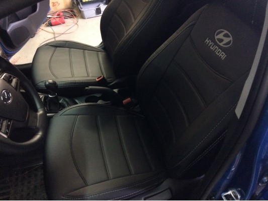 Авточехлы на Hyundai Solaris 2