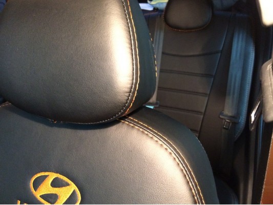 Авточехлы на Hyundai Solaris