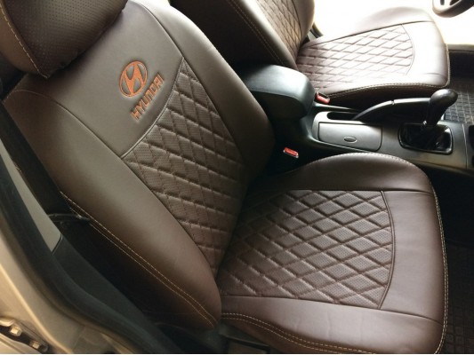 Авточехлы на Hyundai Sonata 5