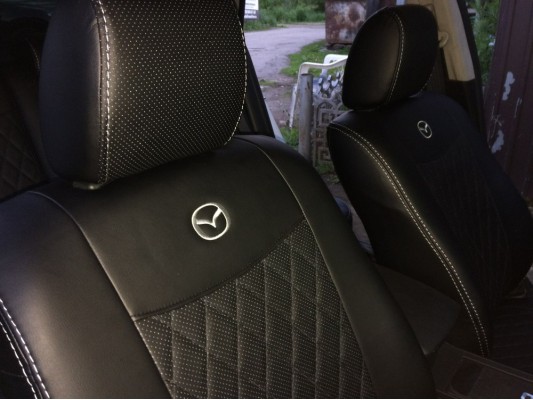 Авточехлы на Mazda 3 BL