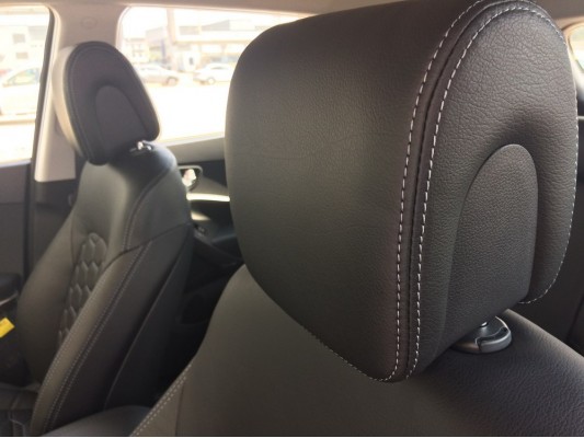 Каркасные авточехлы на Hyundai Santa Fe 3