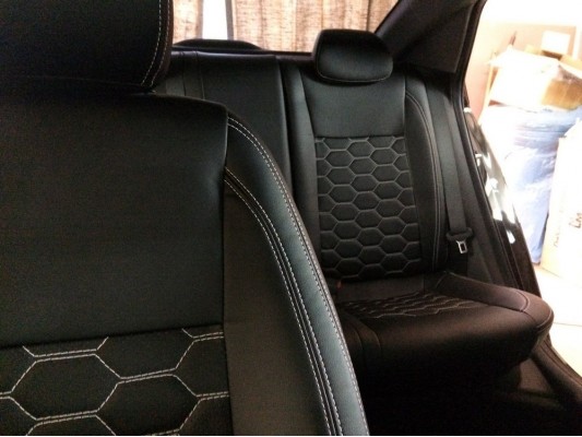 Каркасные авточехлы на Hyundai Solaris 2