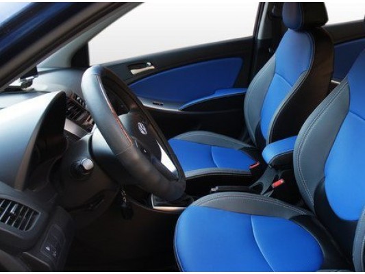 Каркасные авточехлы на Hyundai Solaris