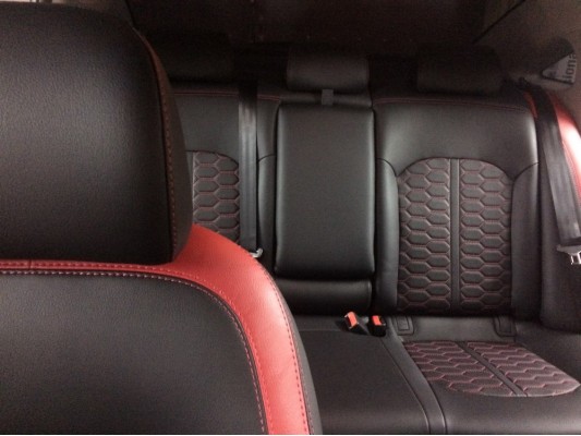 Каркасные авточехлы на Hyundai Sonata 7