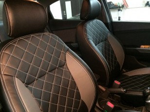 Каркасные авточехлы на KIA Rio 3