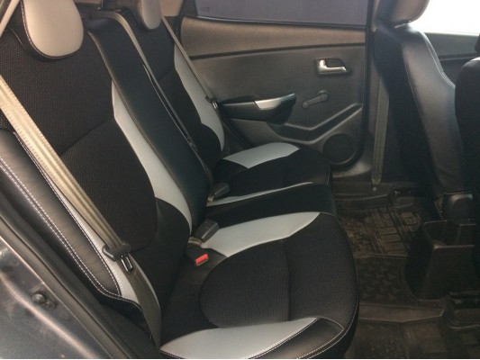 Каркасные авточехлы на KIA Rio 3