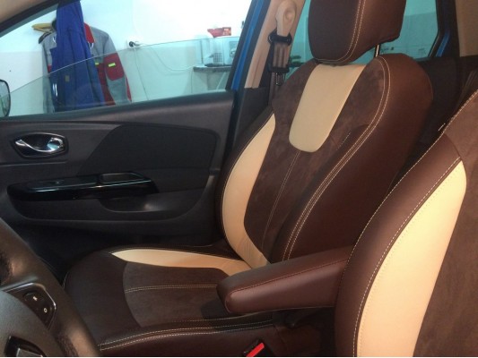 Каркасные авточехлы на Renault Kaptur