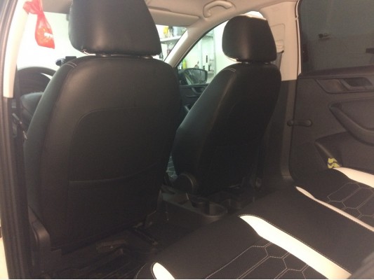 Каркасные авточехлы на Skoda Rapid