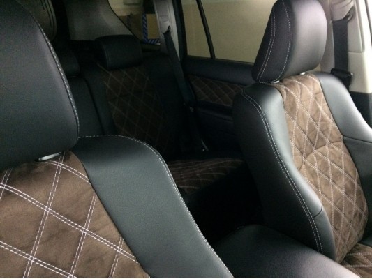 Каркасные авточехлы на Toyota Land Cruiser Prado 150