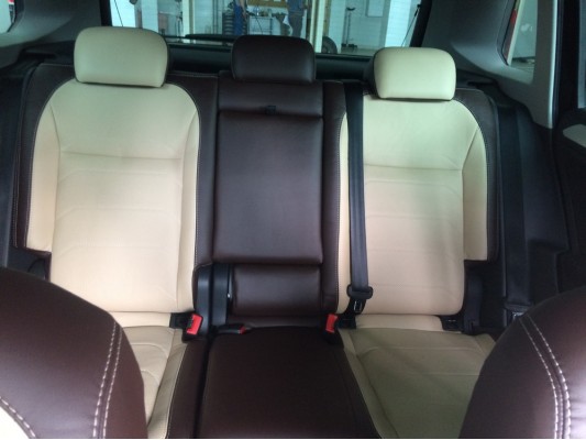 Каркасные авточехлы на Volkswagen Tiguan 2 поколения