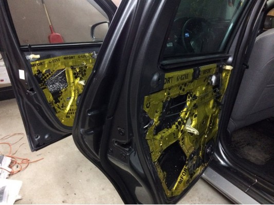 Шумоизоляция дверей